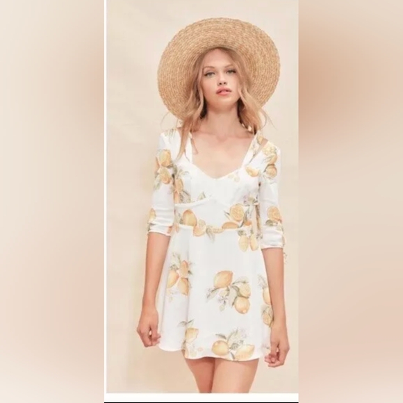 For Love and Lemons Limonada Dress - M - Picture 3 of 9